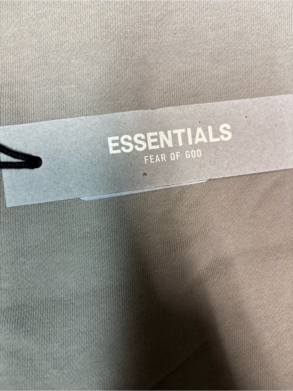 Fw20 fear of god essentials Olive hoodie - Picture 5 of 7